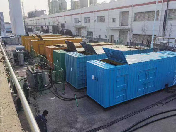 奉节柴油发电机出租案例展示